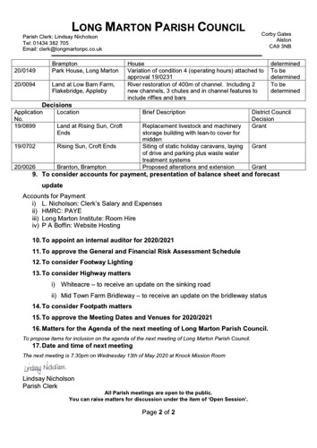 200311 LMPC March Agenda - Parish Council Meeting (dragged).pdf